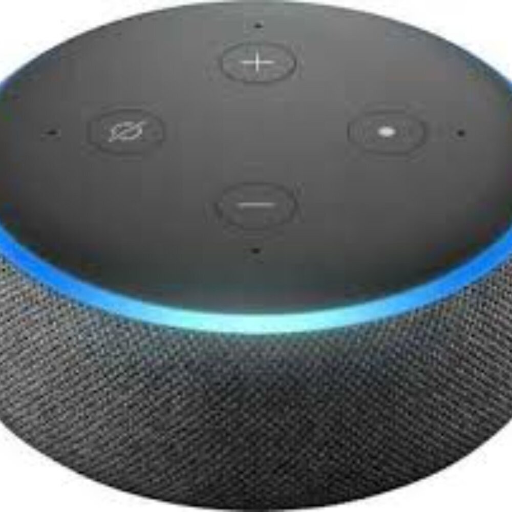 NWT Amazon Echo Dot (3rd Generation) Smart Speaker - Charcoal - Picture 2 of 3